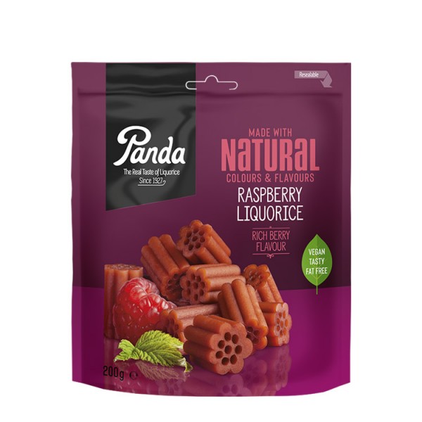 Panda raspberry licorice, 200 g