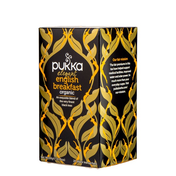 PUKKA Elegant English Breakfast, 20 poser