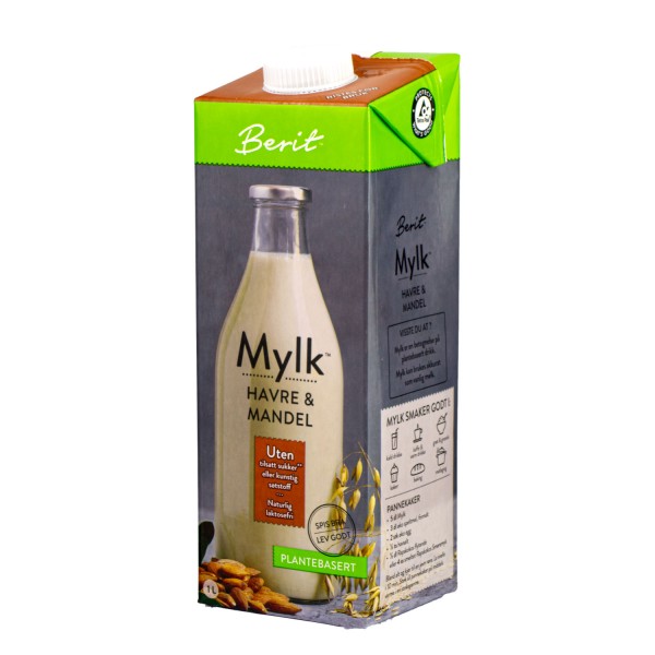 BERIT Havre & MandelMylk 1L