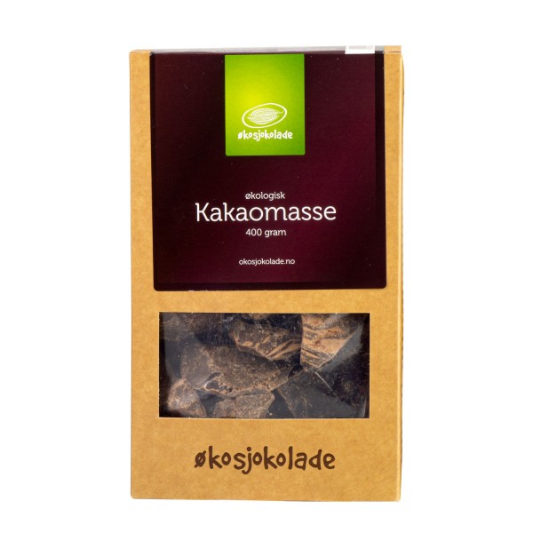 ØKOSJOKOLADE kakaomasse 400g