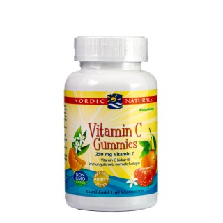 NORDIC NATURALS vitamin C gummies 60 stk