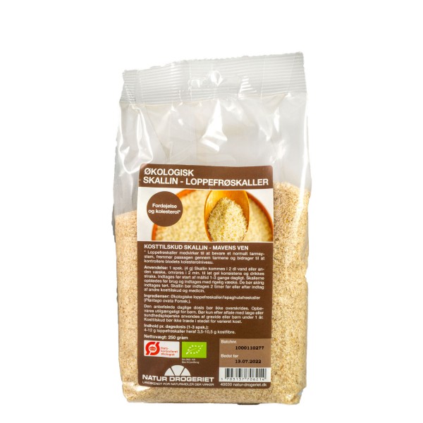 NATUR DROGERIET Psyllium Husk - Loppefrøskall, 250g