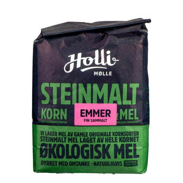 HOLLI økologisk fint sammalt EMMER 1kg