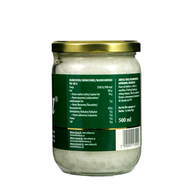 Økologisk kokosolje til hud & mat | SUPERNATURE Cocosa 480ml