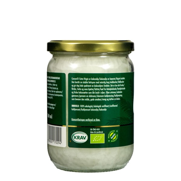 Økologisk kokosolje til hud & mat | SUPERNATURE Cocosa 480ml