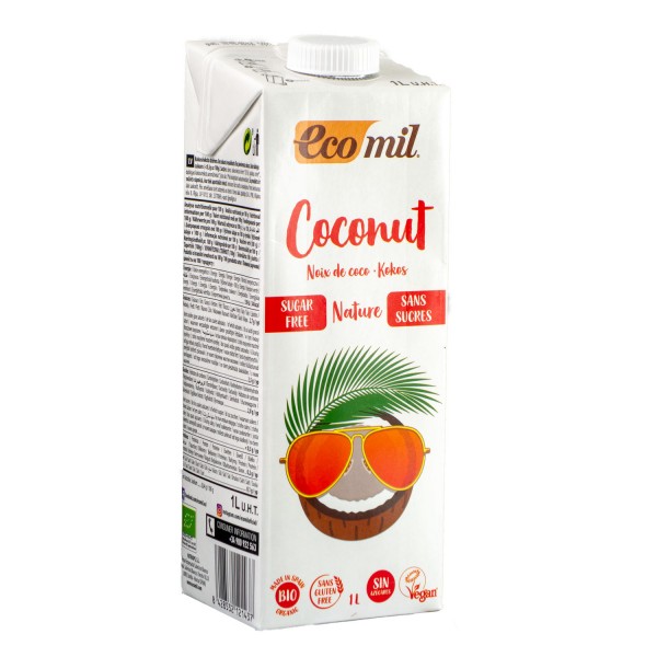 ECOMIL økologisk kokosmelk, 1L