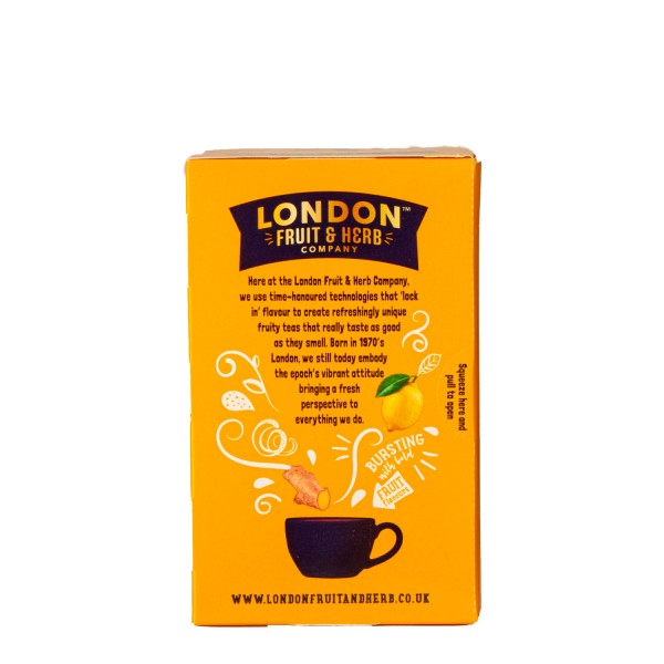 LONDON FRUIT & HERB Lemon & Ginger 20 poser