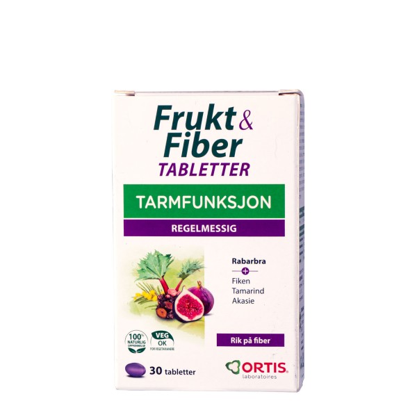 Ortis Frukt & Fiber tabletter