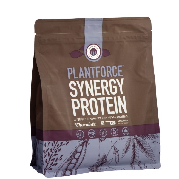 PLANTFORCE Synergy protein chocolate 800g