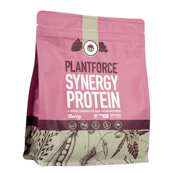 PLANTFORCE Synergy protein berry 800g