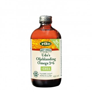 UDO's CHOICE oljeblanding +DHA, 250 ml