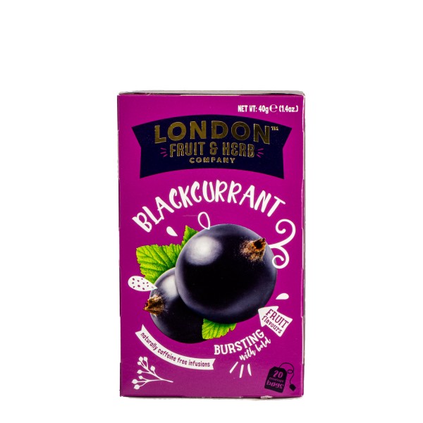 LONDON FRUIT & HERB Blackcurrant 20 poser