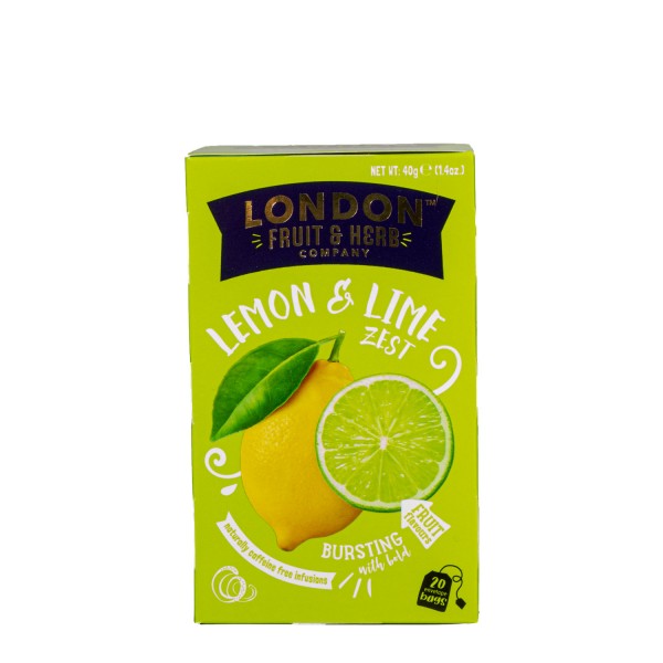 LONDON FRUIT & HERB Lemon & lime 20 poser