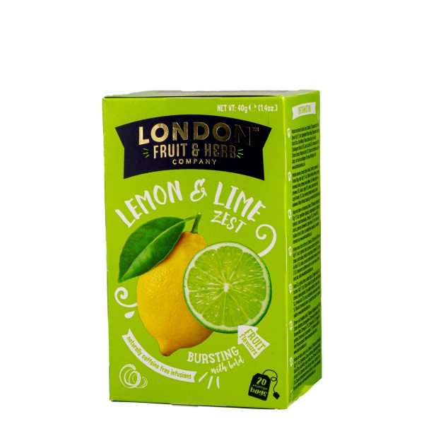 LONDON FRUIT & HERB Lemon & lime 20 poser