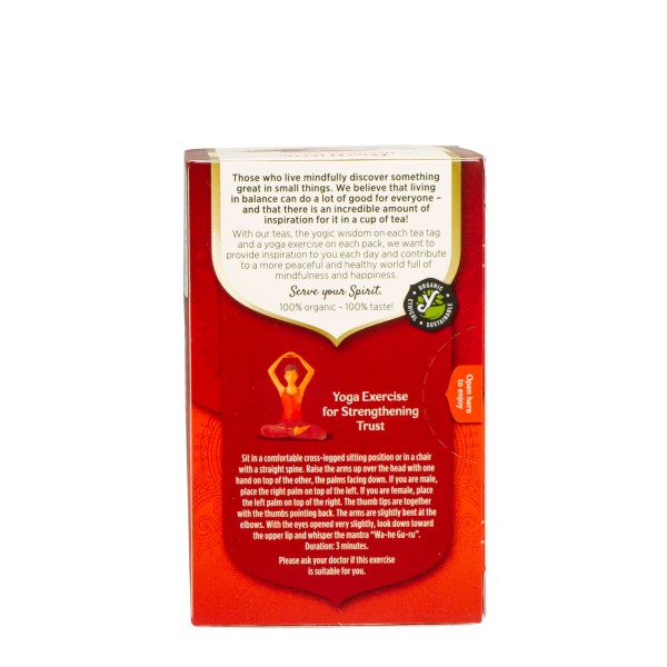 YOGI TEA Bedtime Rooibos Vanilla, 17 poser