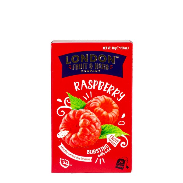 LONDON FRUIT & HERB Raspberry 20 poser