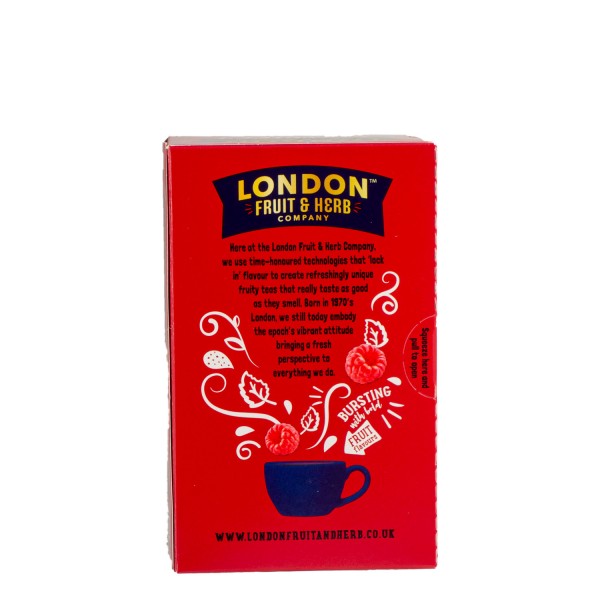 LONDON FRUIT & HERB Raspberry 20 poser