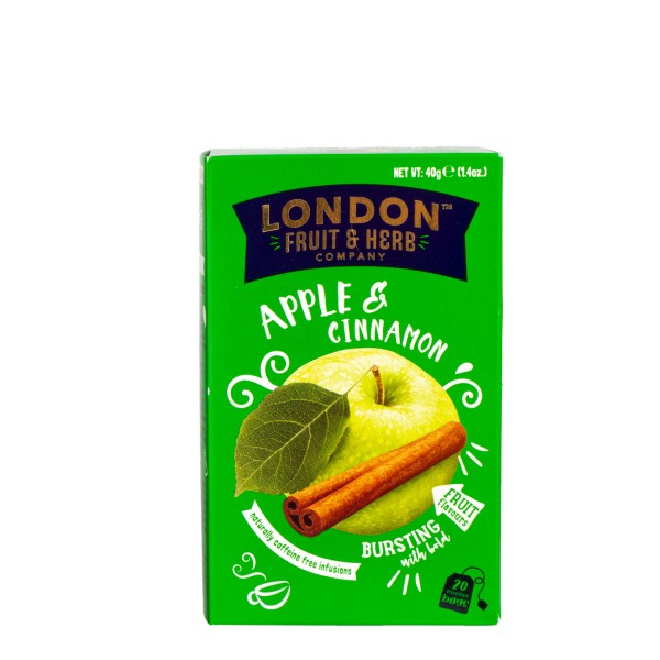 LONDON FRUIT & HERB Apple & Cinnamon 20 poser