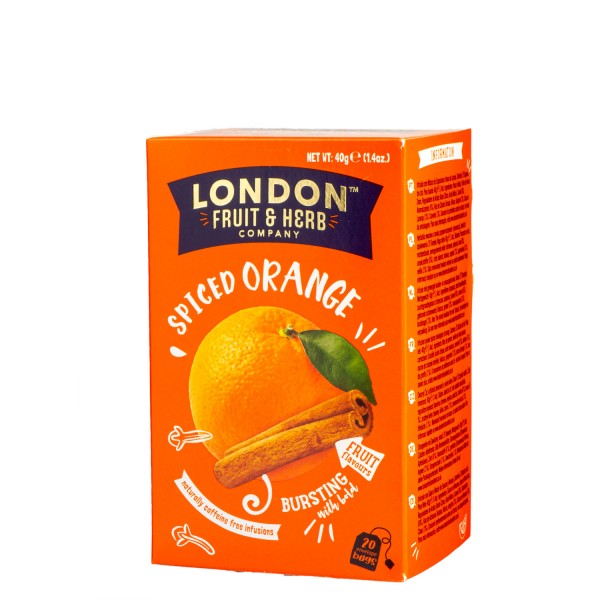 LONDON FRUIT & HERB Spiced Orange 20 poser