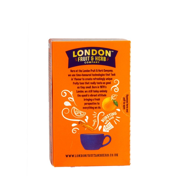 LONDON FRUIT & HERB Spiced Orange 20 poser