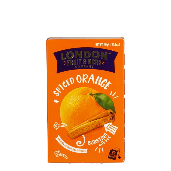 LONDON FRUIT & HERB Spiced Orange 20 poser