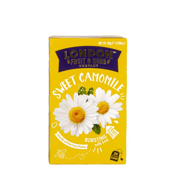 London Fruit & Herb Sweet Camomile – Beroligende koffeinfri kamillete