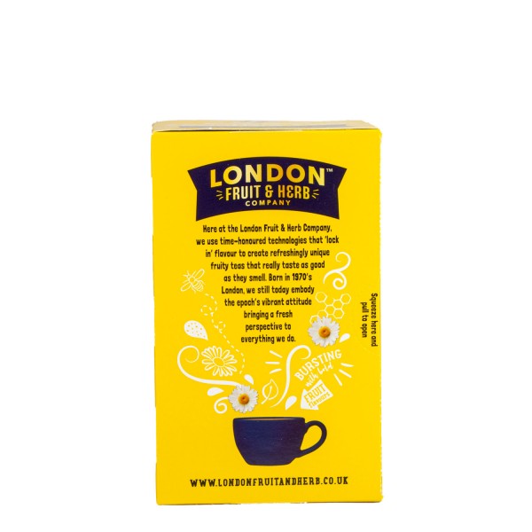London Fruit & Herb Sweet Camomile – Beroligende koffeinfri kamillete