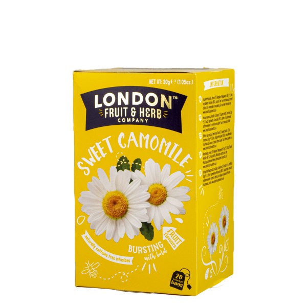 London Fruit & Herb Sweet Camomile – Beroligende koffeinfri kamillete