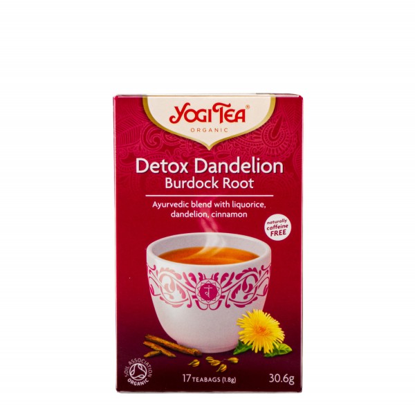 YOGI TEA Detox Dandelion, 17 poser