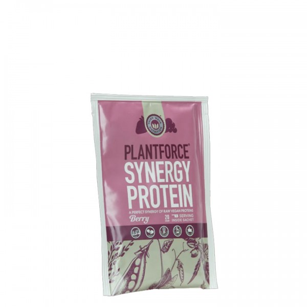 PLANTFORCE Synergy protein berry, 20g