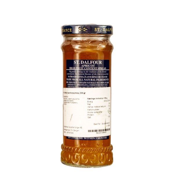 St. Dalfour aprikossyltetøy, 284 g