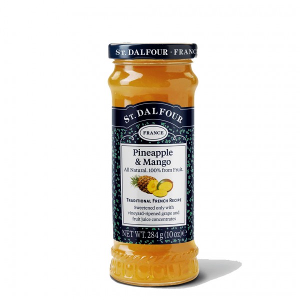 St. Dalfour ananas- og mangosyltetøy, 284 g