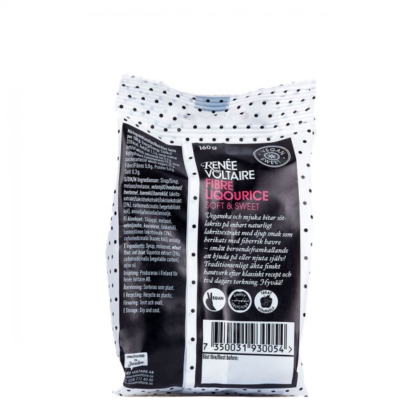 RENÉE VOLTAIRE Fiberlakris, 160 g