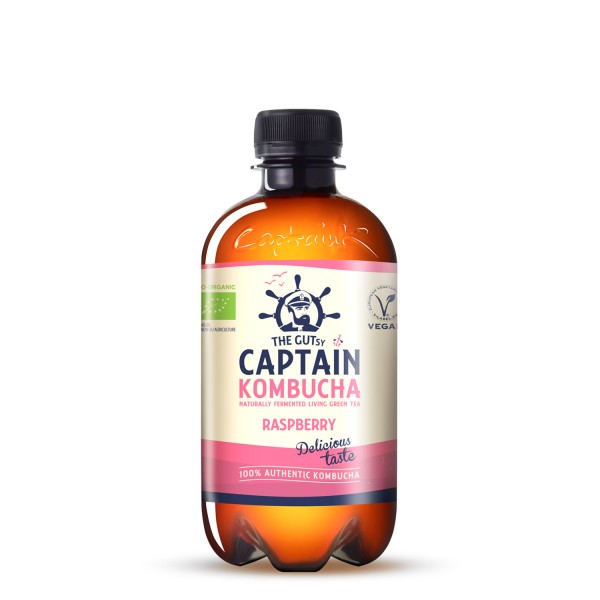 CAPTAIN KOMBUCHA Rasberry 400 ml