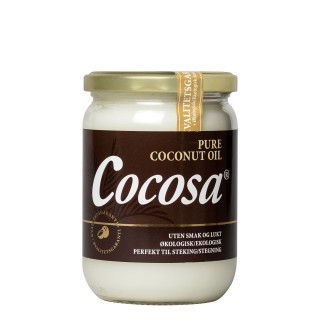 COCOSA Pure økologisk kokosolje 500 ml