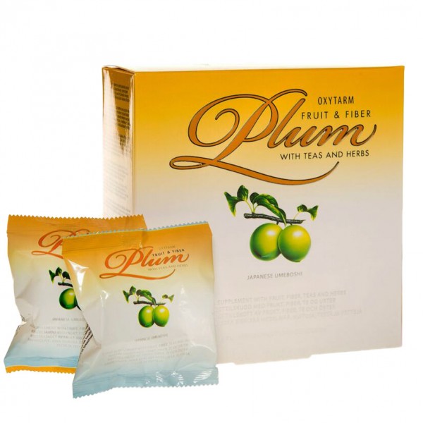 OxyTarm Fruit & Fiber Plum, 15stk