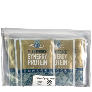 PLANTFORCE Synergy protein vanilla 20g 10pack