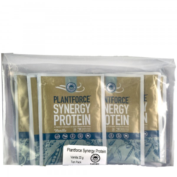PLANTFORCE Synergy vanilla 20g 10pack