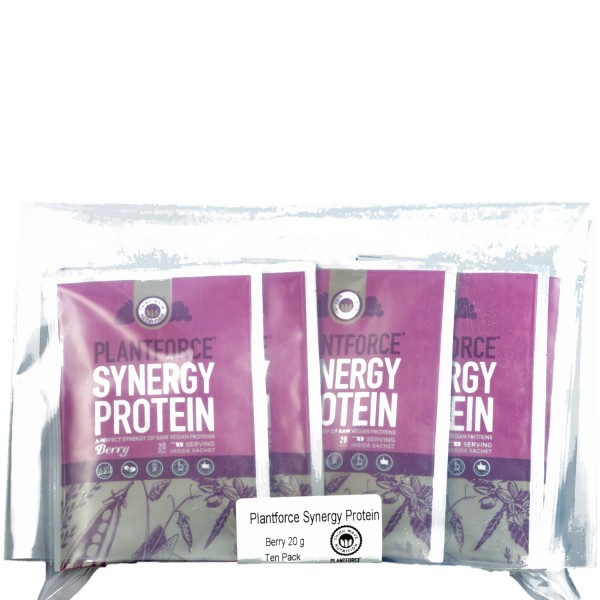 PLANTFORCE Synergy protein berry 20g 10pack