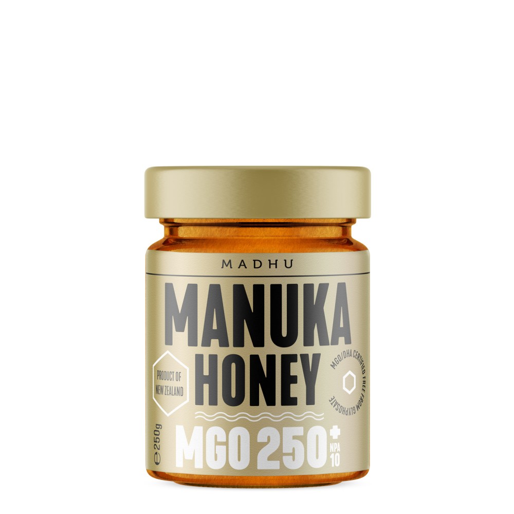 MADHU Manuka Honing MGO250, 250g MADHU Manuka Honing MGO250, 250g