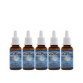 INFLUIDITY flytende melatonin, 5 x 30 ml