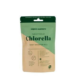 SUPERNATURE Chlorella, 300 tabletter