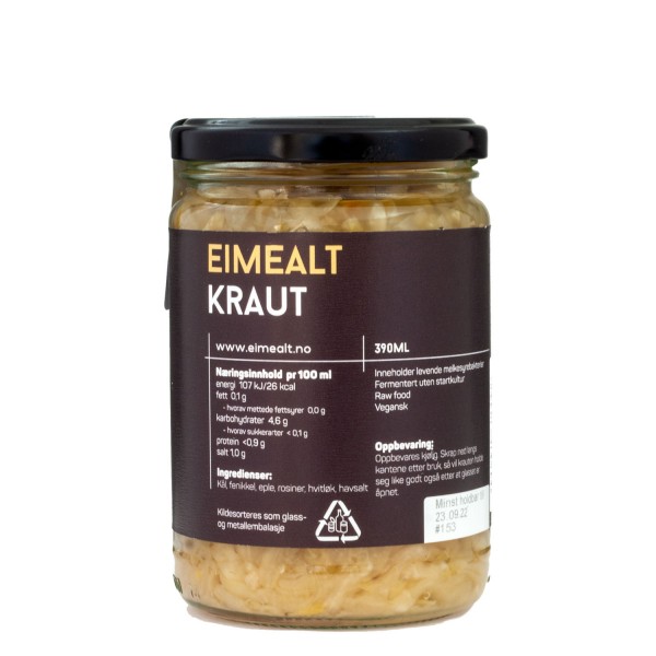 EIMEALT håndlaget eplekraut 390 ml