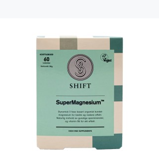 Shift SuperMagnesium, 60 tabletter