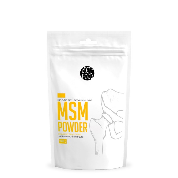 DIET FOOD MSM pulver 400 g