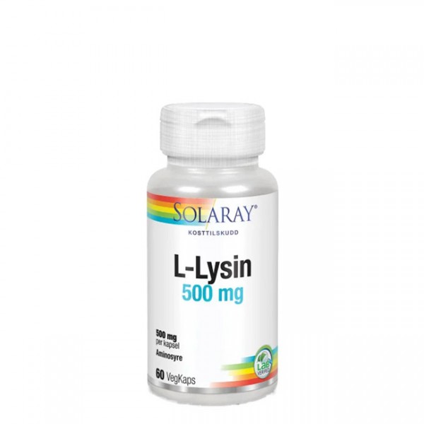 SOLARAY L-Lysin 60 kspl