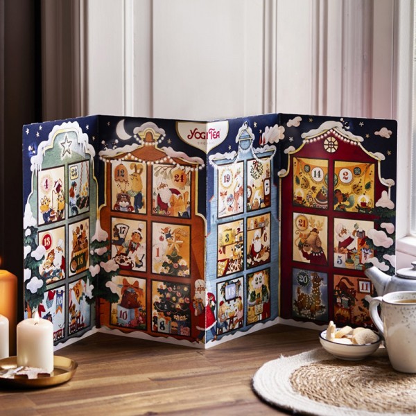 Yogi Julekalender 24 poser | Økologisk adventskalender hos Helsefreak