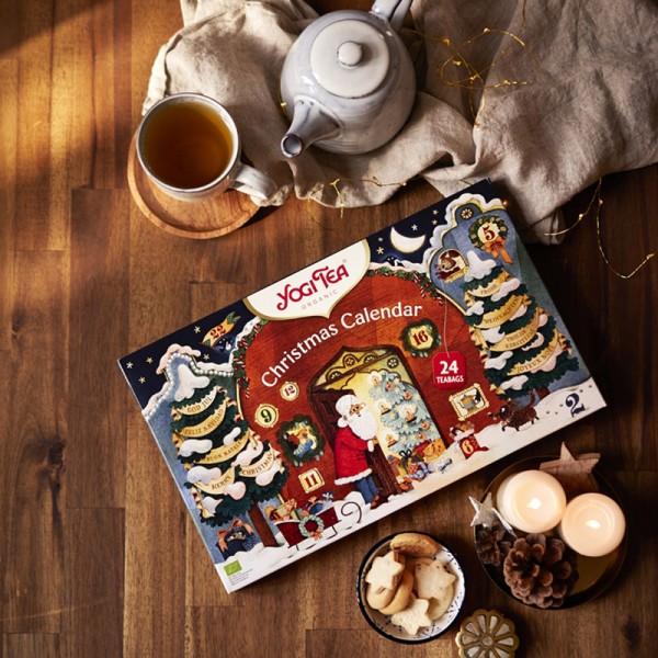 Yogi Julekalender 24 poser | Økologisk adventskalender hos Helsefreak