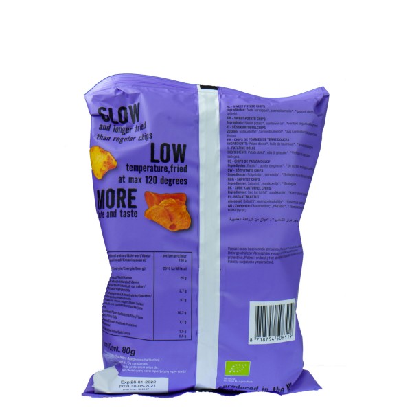 TRAFO Sweet Potato Chips 80g