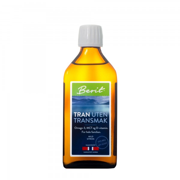 BERIT Tran uten transmak 250ml